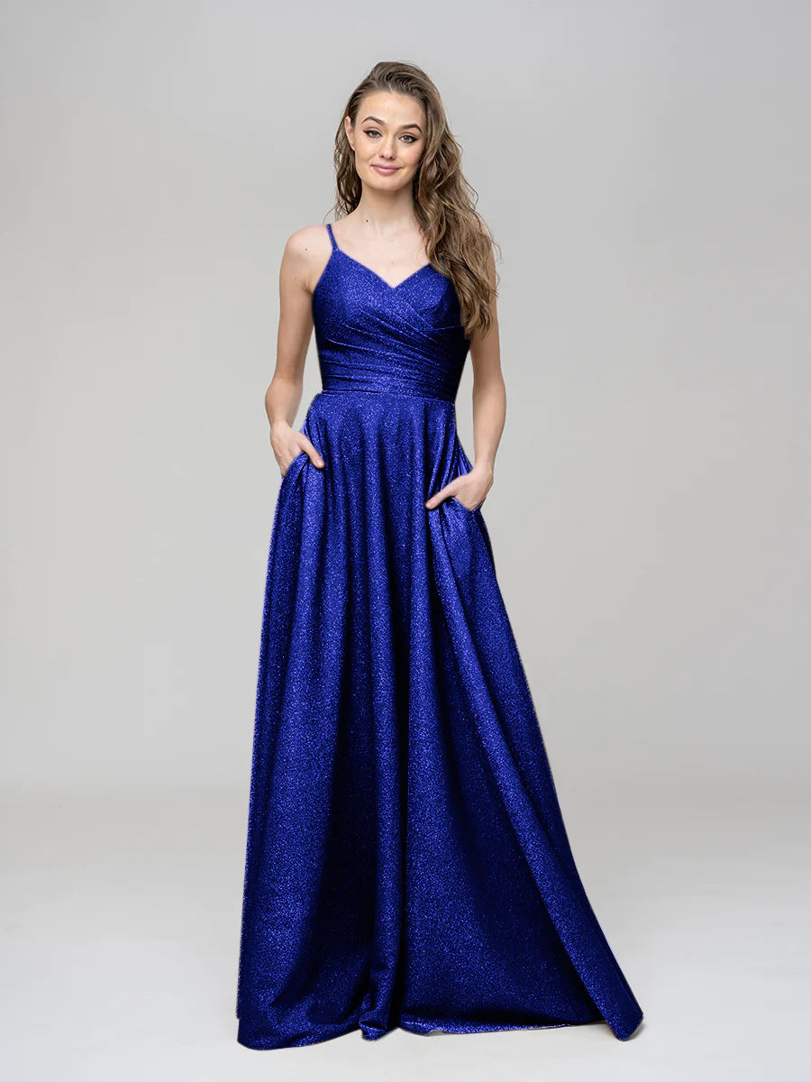 Wholesa Zipper Back Floor Length A Line Special Occasion Party Dresses