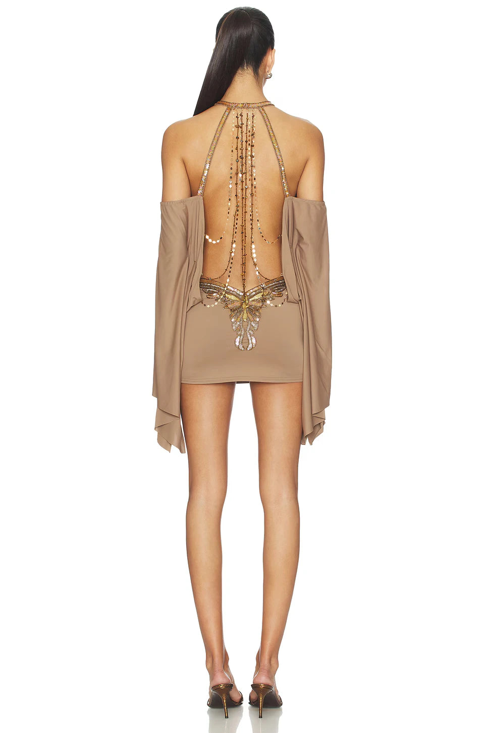 Sparkling Sequin A-Line Sweetheart Spaghetti Strap Lace-Up Back Mini Homecoming Dress