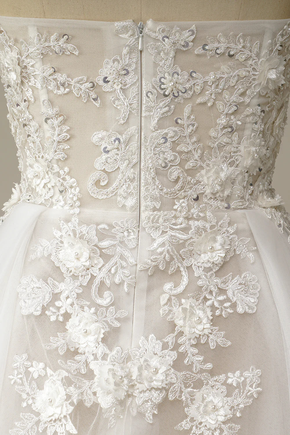 Wholesa A Line Appliques Wedding Dress