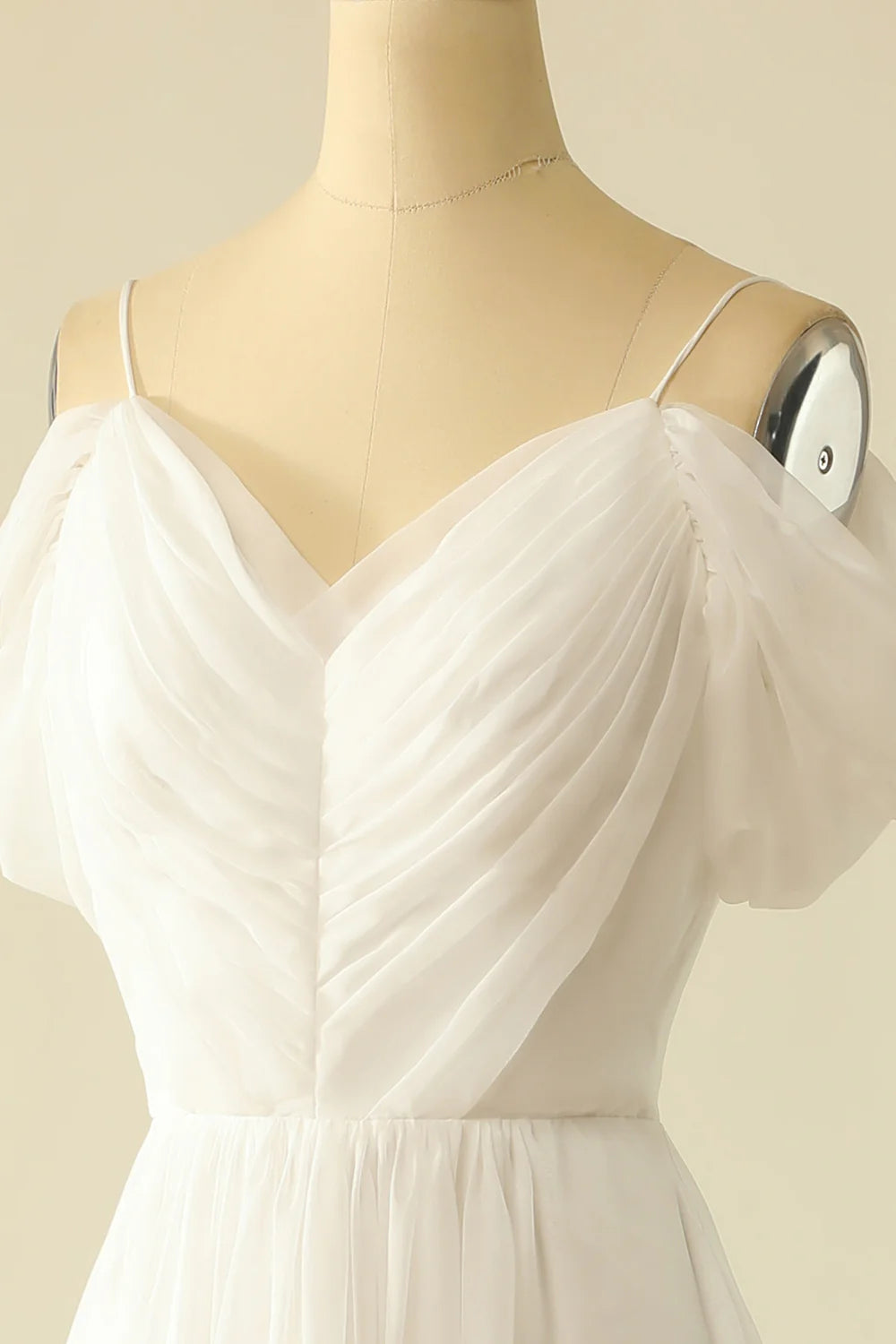 Wholesa Tulle Off the Shoulder Wedding Dress