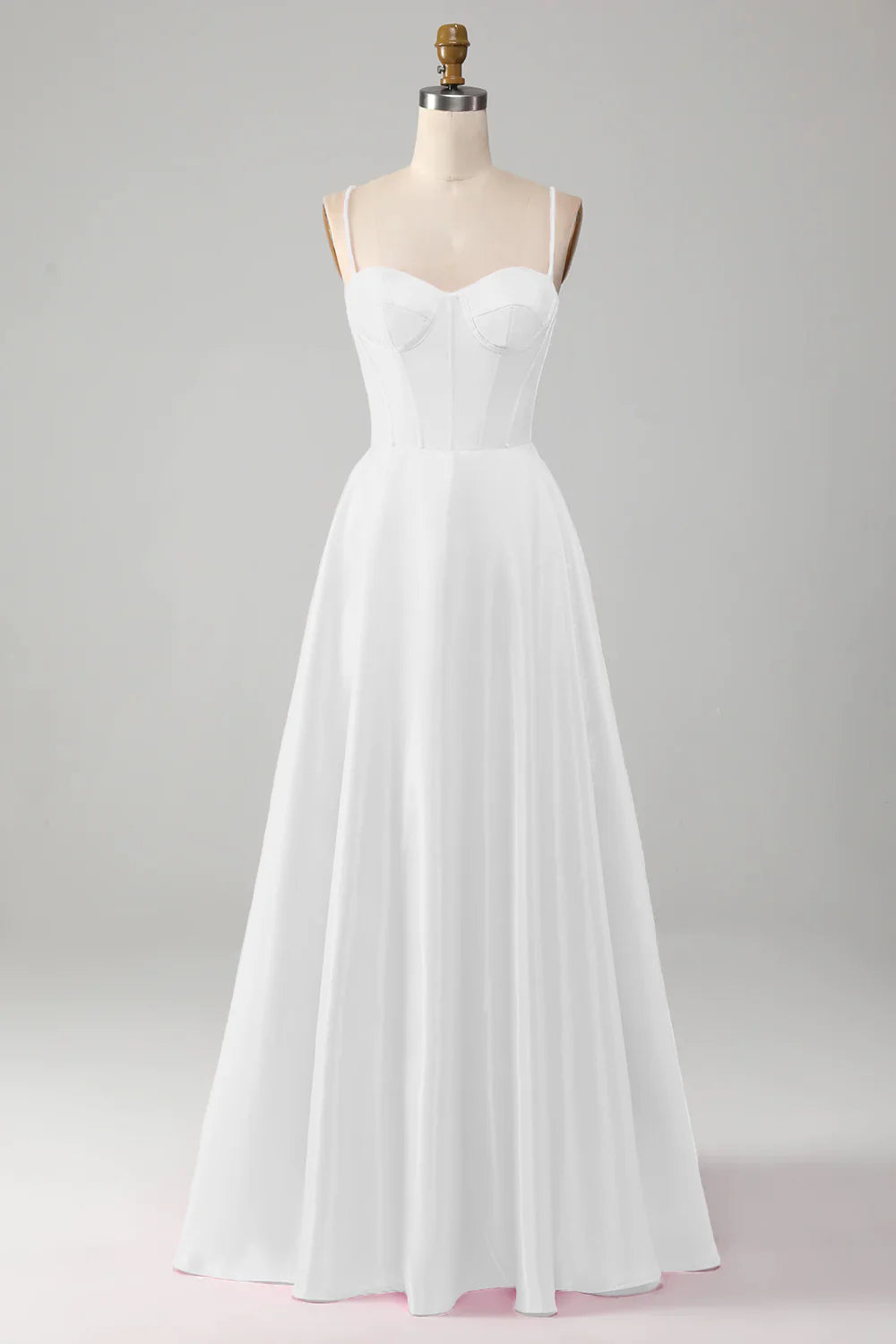 Wholesa Simple Corset Little White Dress