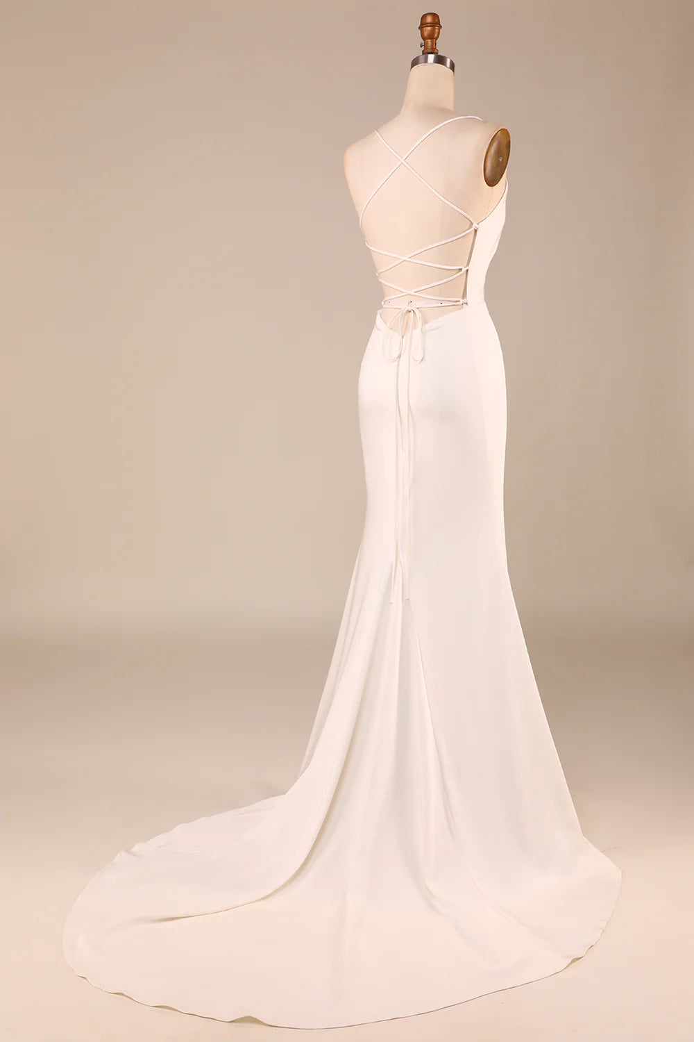Wholesa Mermaid Boho Long Wedding Dress