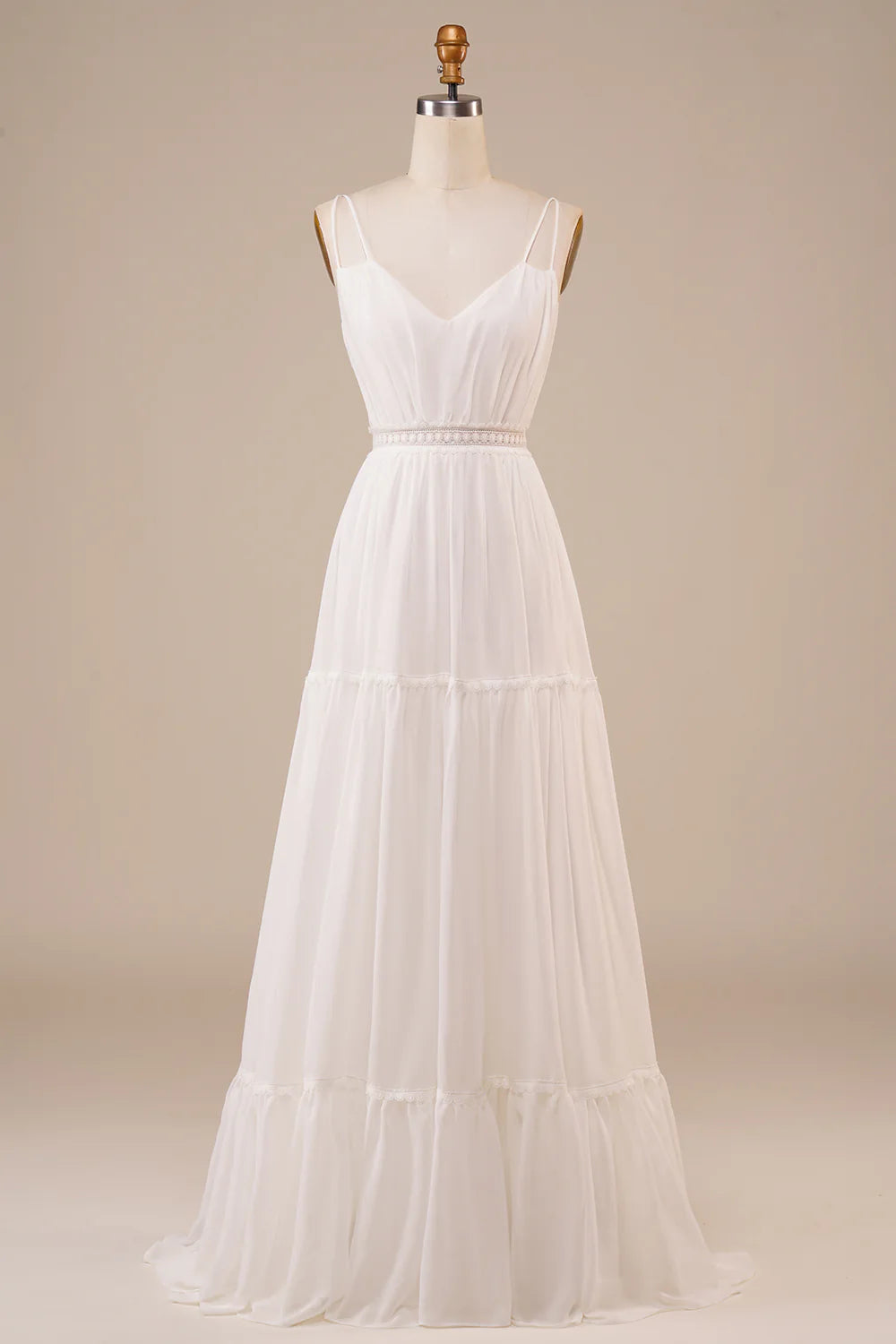 Wholesa A-Line Long Wedding Dress
