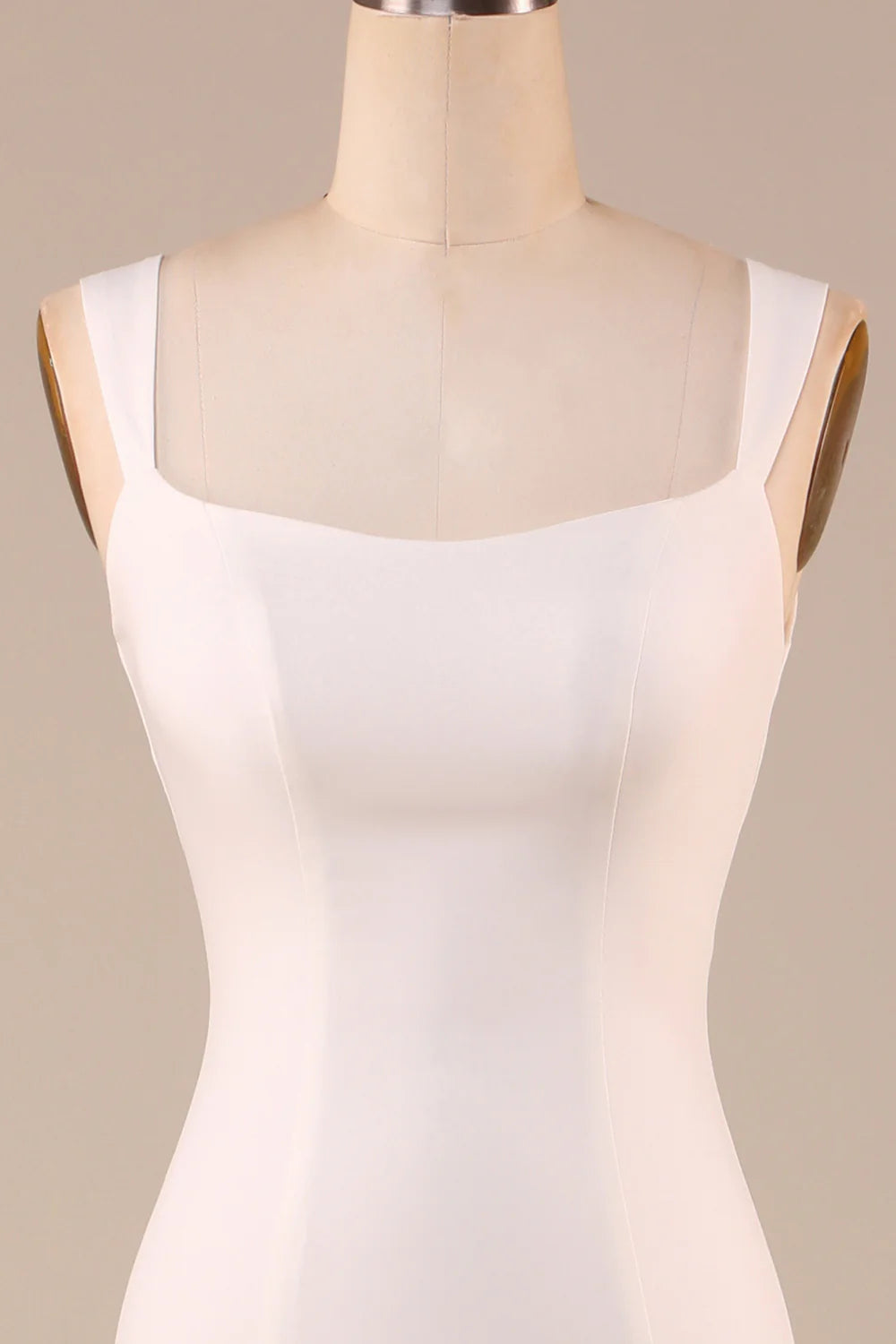 Wholesa Mermaid Wedding Dress with Back Bowknot