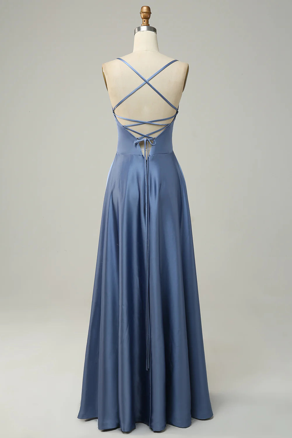 Wholesa A Line Long Bridesmaid Dress