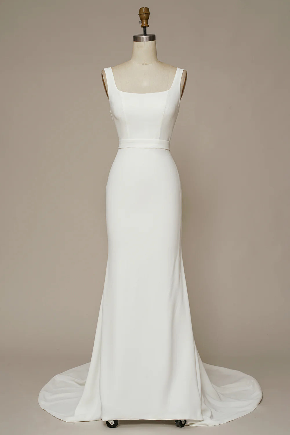 Wholesa Mermaid Square Wedding Dress