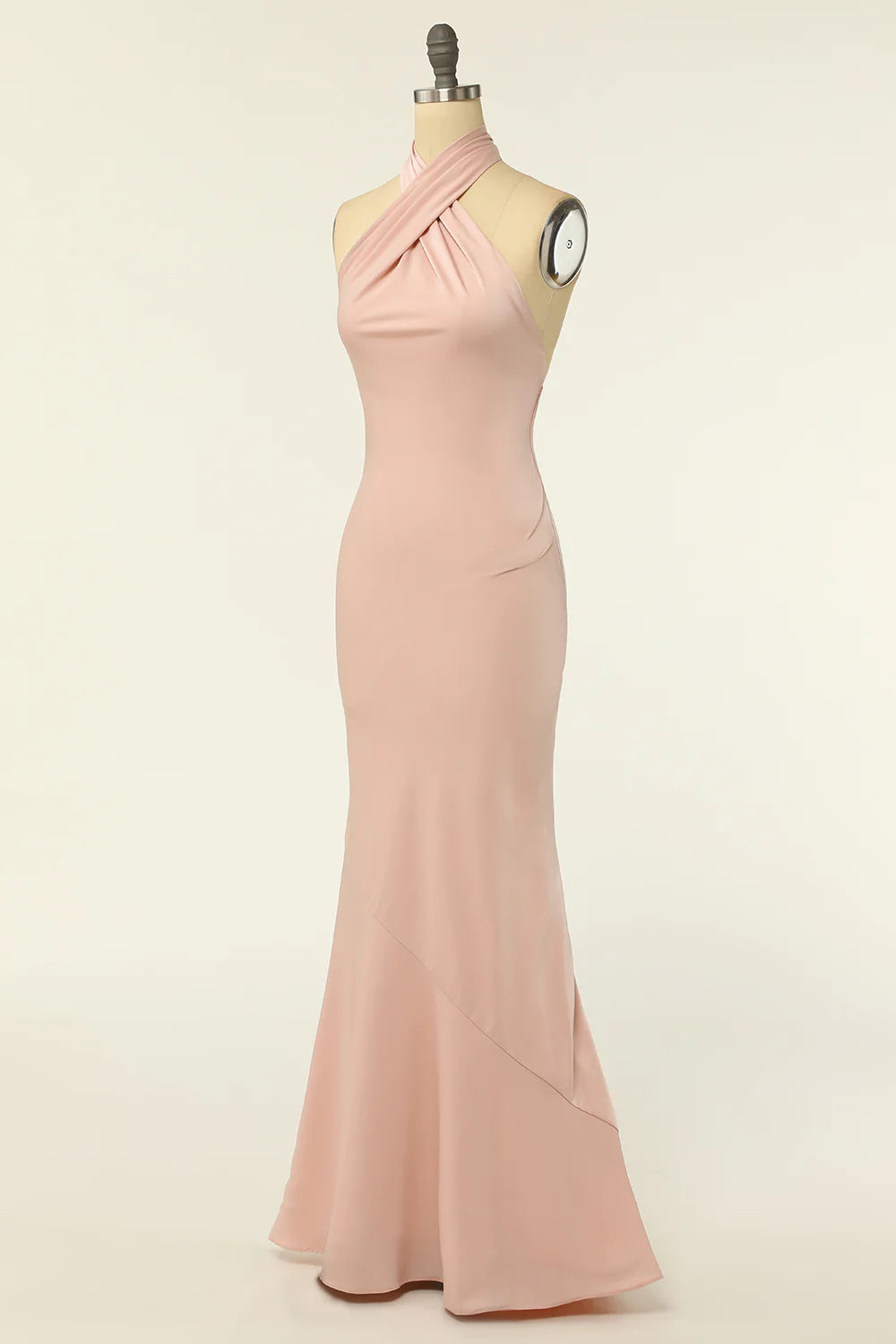 Wholesa Mermaid Long Bridesmaid Dress with Backless