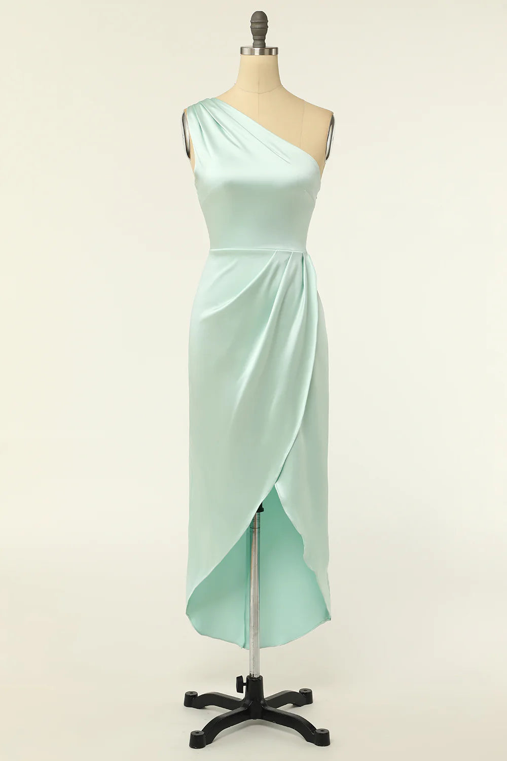 Wholesa Sheath One Shoulder Bridesmaid Dress