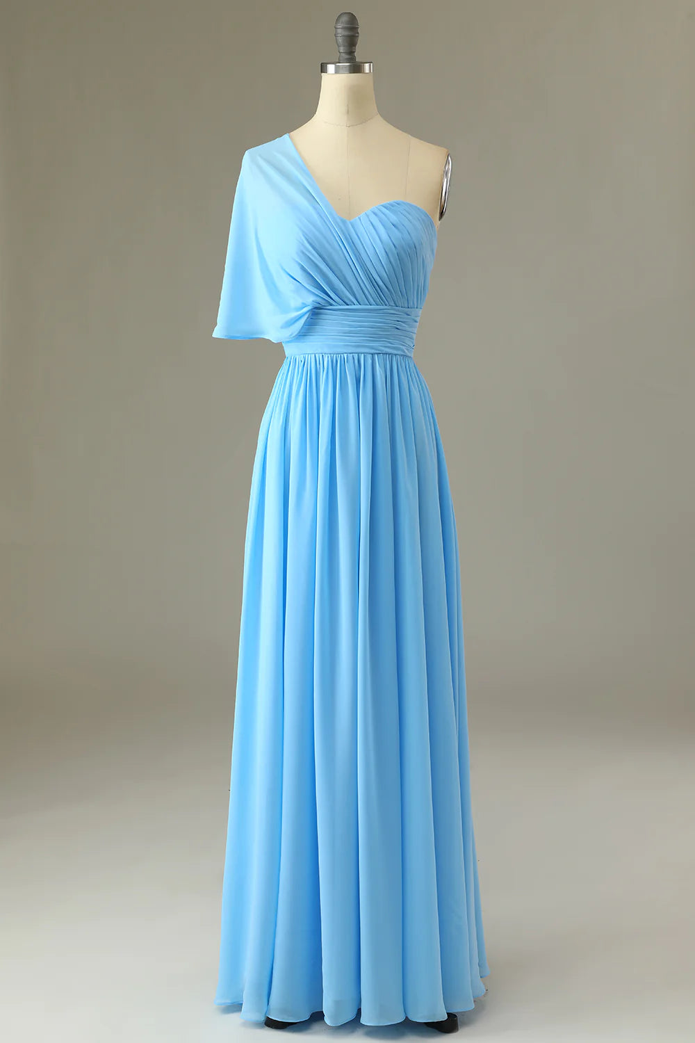 Wholesa One Shoulder Bridesmaid Dress