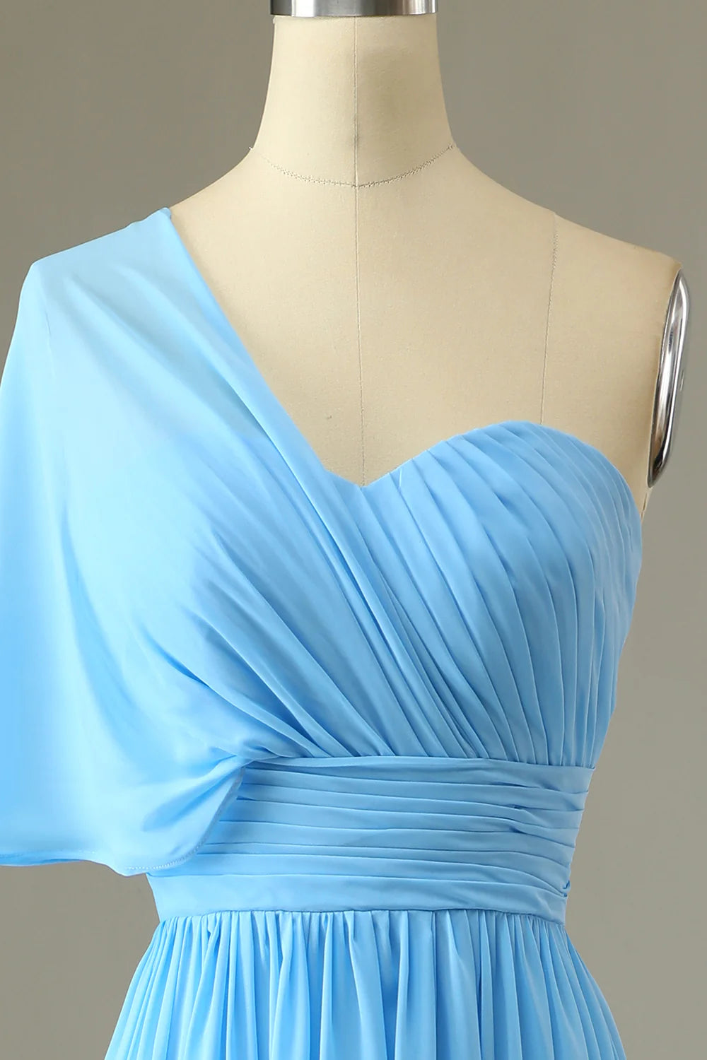 Wholesa One Shoulder Bridesmaid Dress