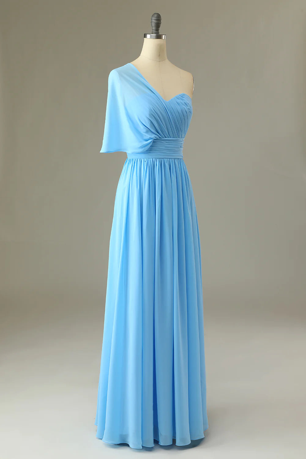 Wholesa One Shoulder Bridesmaid Dress