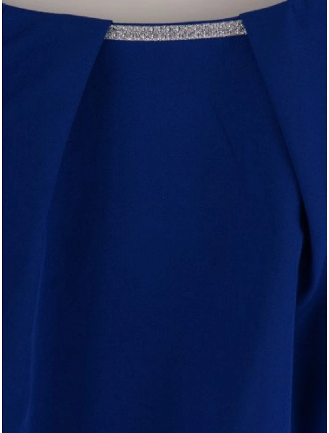 wholesale  Sheath / Column Mother of the Bride Dress Wedding Guest Minimalist Elegant Scoop Neck Knee Length Chiffon Half Sleeve with Ruching Solid Color