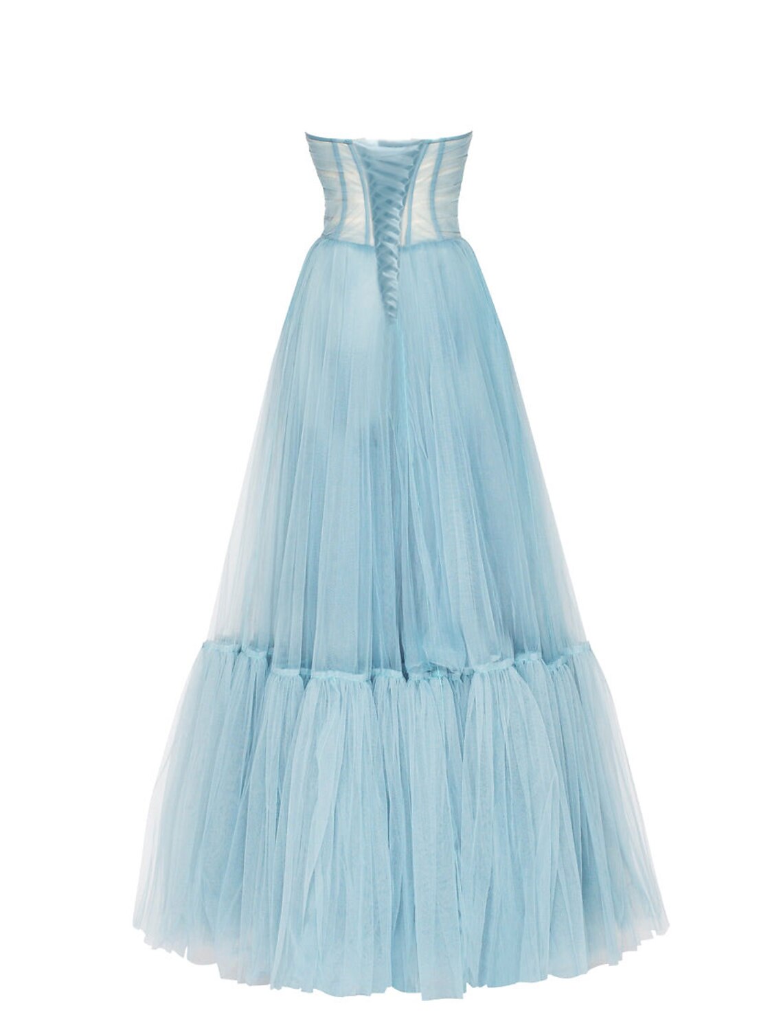 wholesale  A-Line Elegant Sexy Wedding Guest Prom Dress Off Shoulder Long Sleeve Floor Length Tulle with Bow(s) Pleats