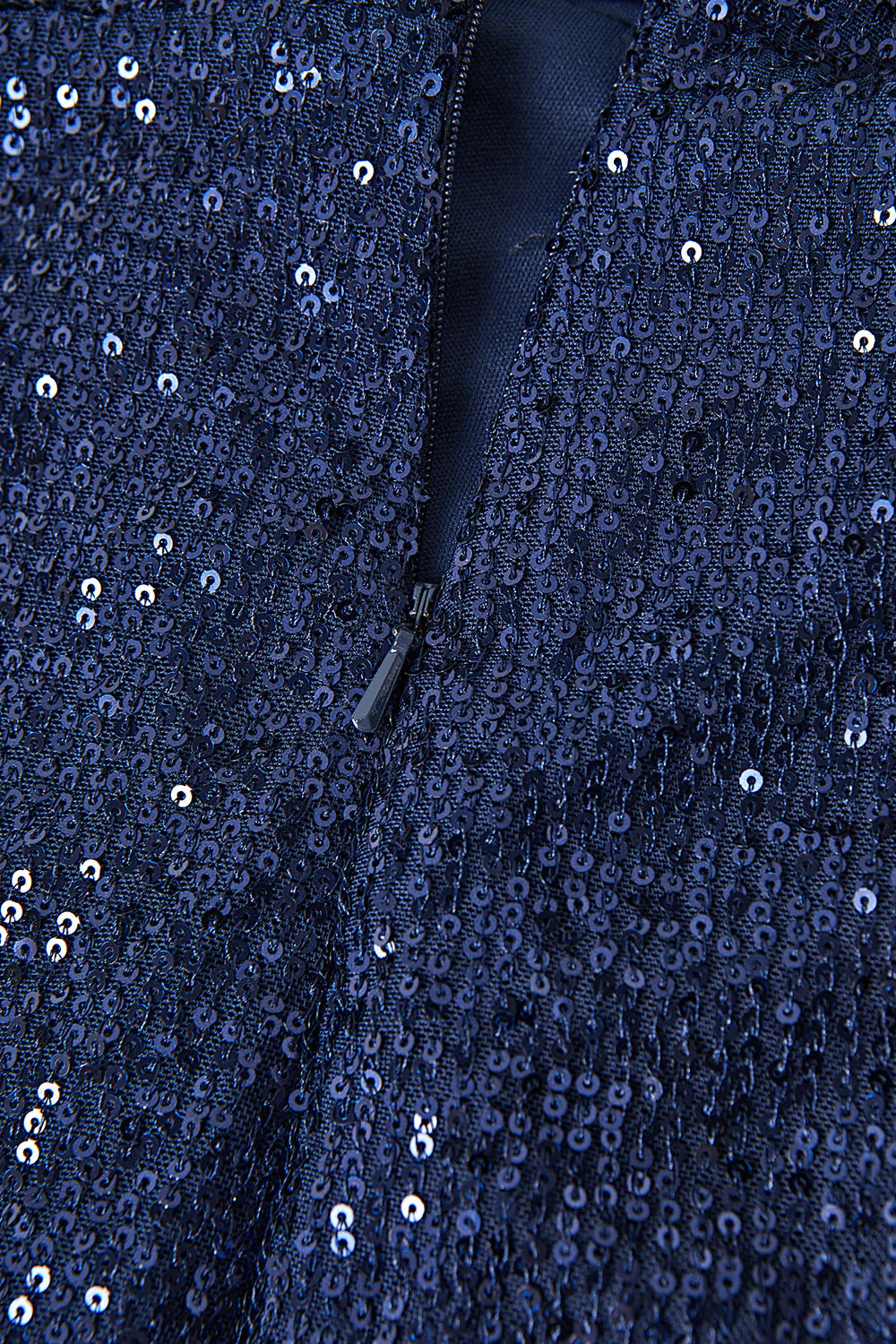 Wholesa Sheath Sequins V-neck Midi Cocktail Dress Wedding Guest Dresses with Slit