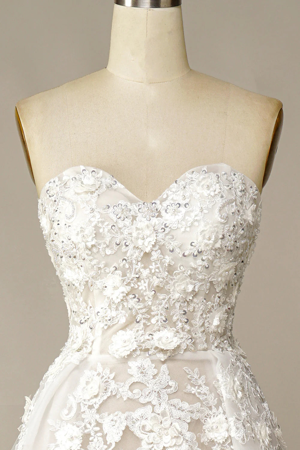 Wholesa A Line Appliques Wedding Dress