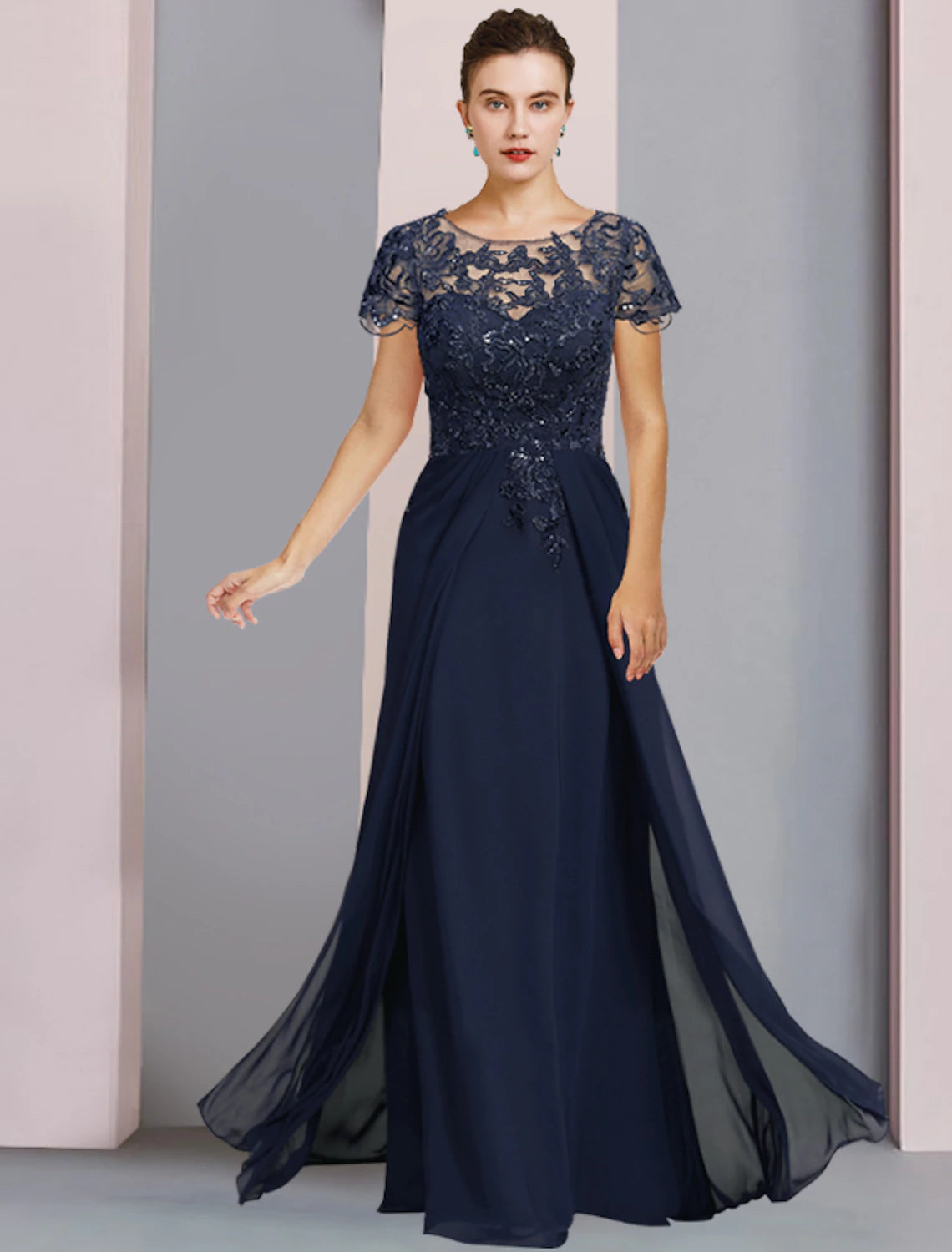 wholesale Sheath / Column Mother of the Bride Dress Formal Luxurious E   CNTNZ Dresses Wholesale