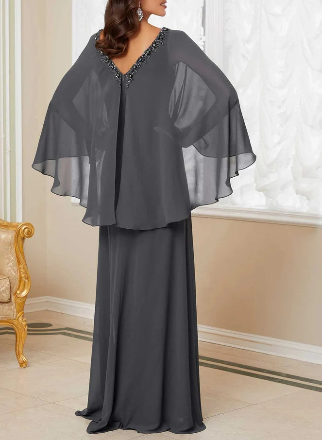 Wholesa A-Line V-Neck Mother Of The Bride Dresses