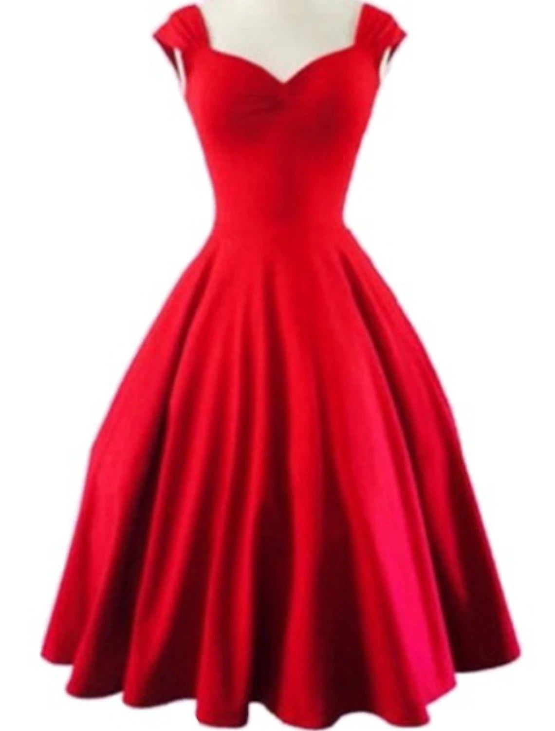 wholesale  A-Line Elegant Vintage Cocktail Party Prom Dress Sweetheart Neckline Sleeveless Short / Mini Satin with Pleats