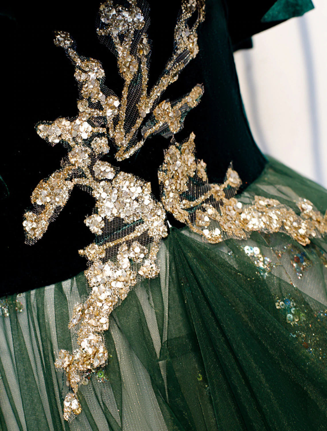 wholesale A-Line Glittering Luxurious Engagement Formal Evening Dress Spaghetti Strap Sleeveless Floor Length Organza with Sequin