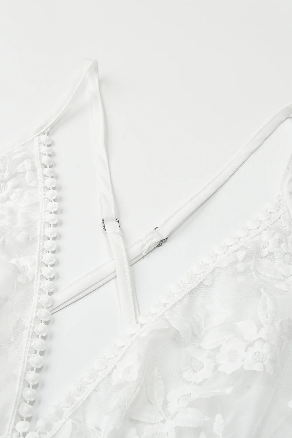 Wholesa A-Line Spaghetti Straps Cross Back Short Wedding Dress