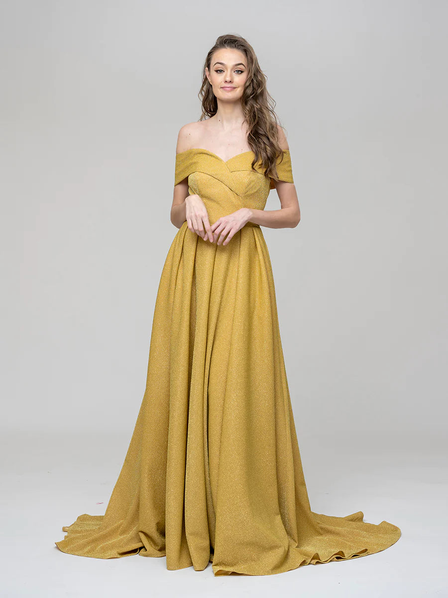 Wholesa Off The Shoulder Sweetheart A Line Long Prom Dresses