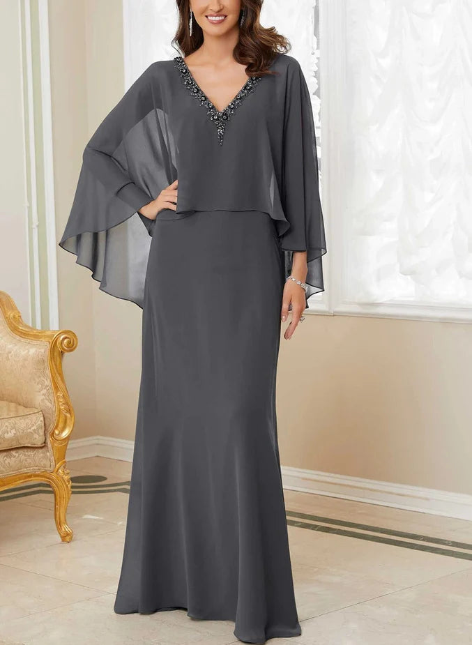 Wholesa A-Line V-Neck Mother Of The Bride Dresses