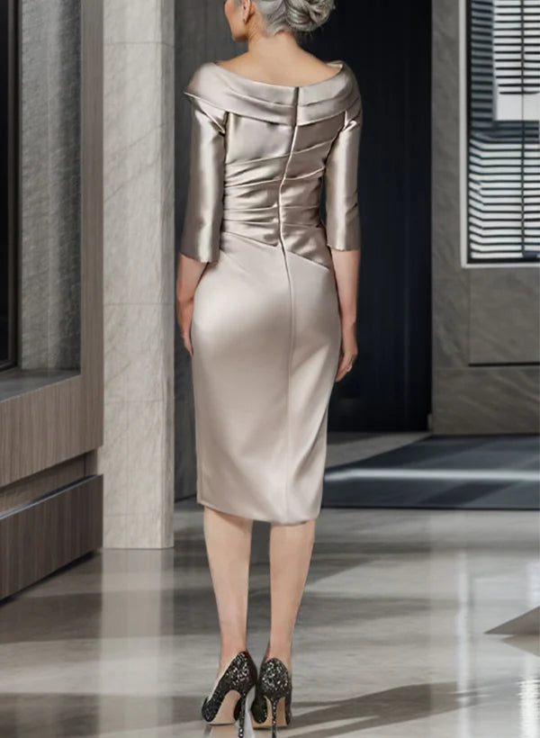 Wholesa Sheath Off-The-Shoulder Mother Of The Bride Dresses