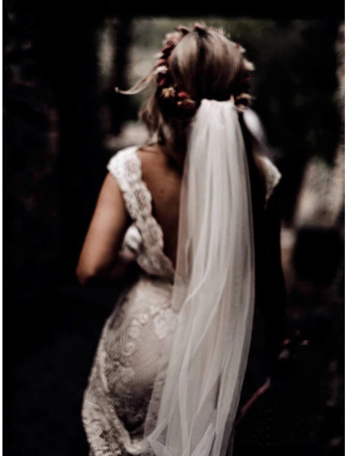 wholesale  Beach Boho Wedding Dresses Mermaid / Trumpet V Neck Cap Sleeve Court Train Lace Bridal Gowns With Appliques Solid Color