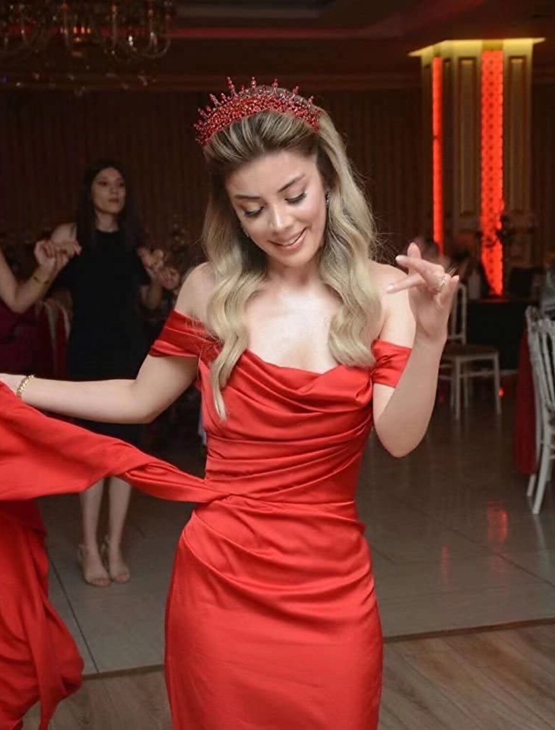 Wholesa Mermaid / Trumpet Prom Dresses Empire Dress Formal Prom Sweep / Brush Train Sleeveless Off Shoulder Imitation Silk Backless with Ruched Slit