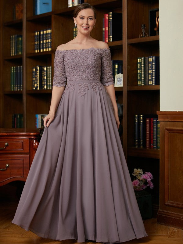 a line princess chiffon dress 2026 Ivory Wedding Dress A-line Sweep Train Chiffon Scoop