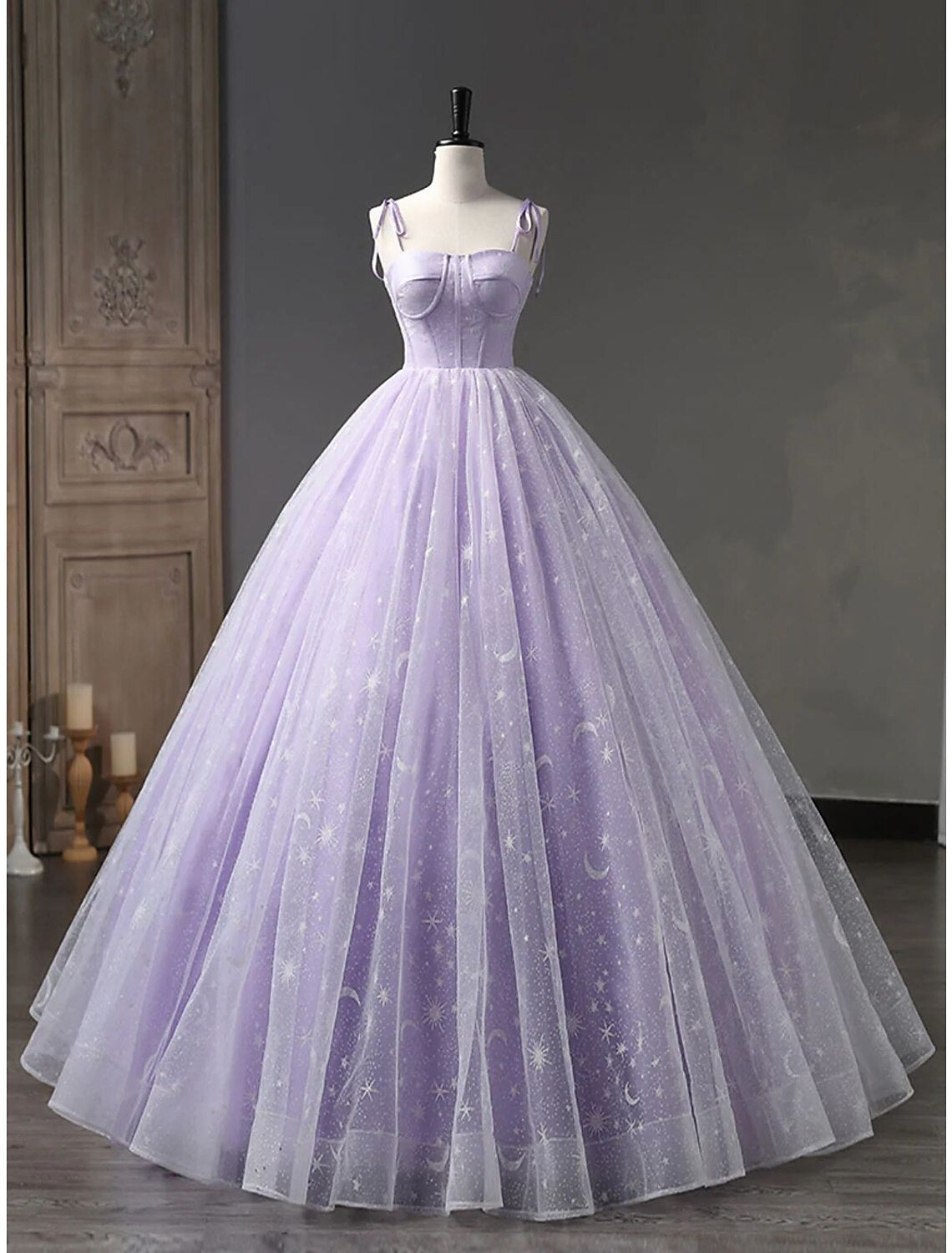 wholesale Ball Gown Prom Dresses Minimalist Dress Formal Wedding Party Floor Length Sleeveless Spaghetti Strap Tulle Backless with Pleats Strappy