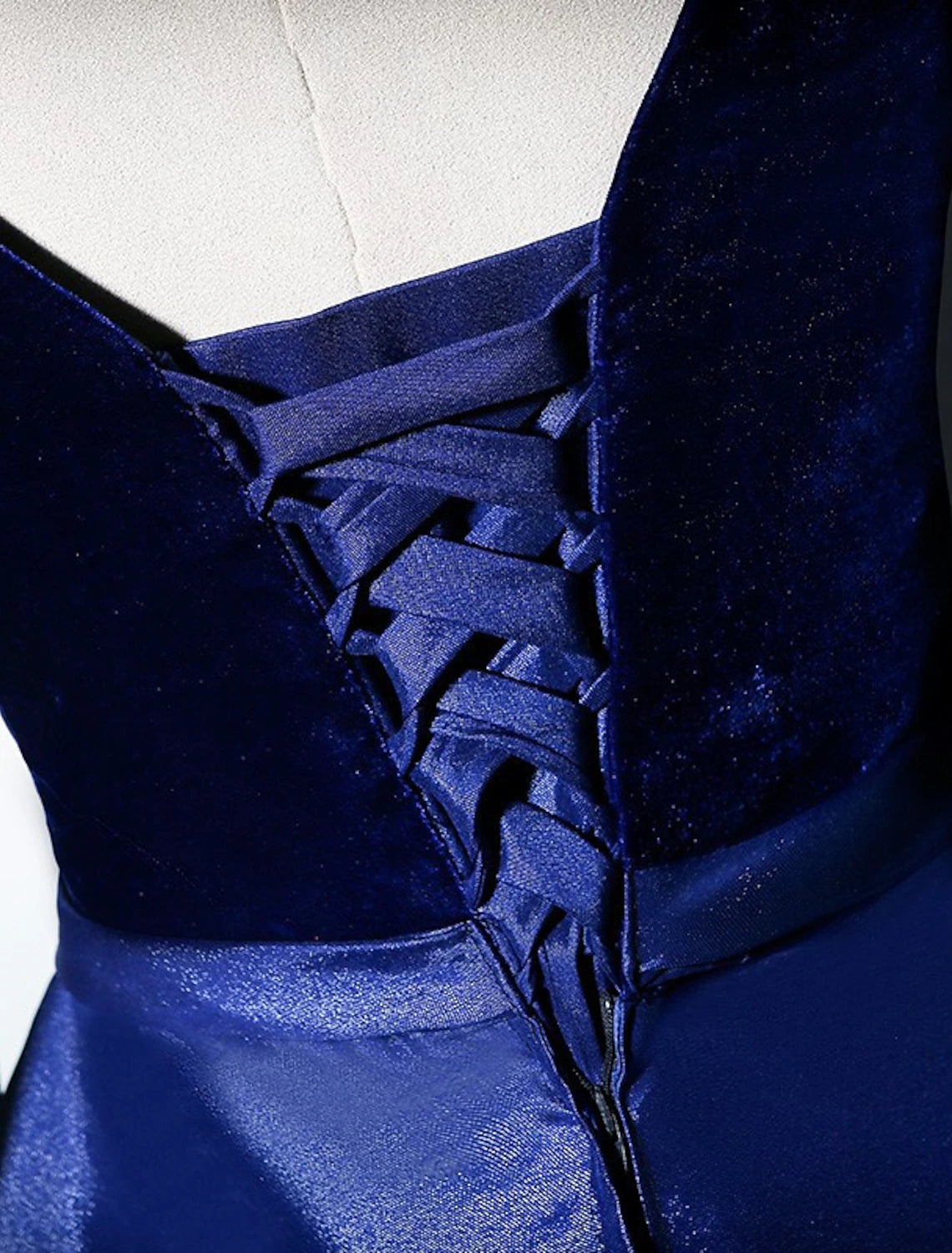 wholesale  A-Line Mother of the Bride Dress Simple Elegant V Neck Floor Length Taffeta Velvet Long Sleeve with Pleats