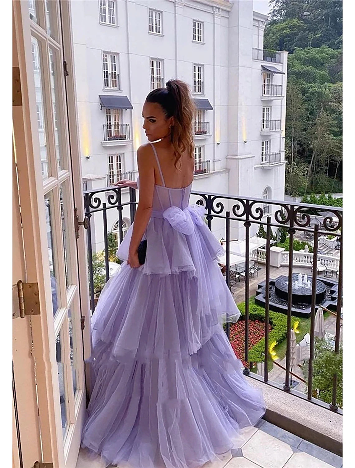 wholesale   Ball Gown Prom Dresses Vintage Dress Formal Wedding Party Floor Length Sleeveless Sweetheart Tulle Backless with Pleats Ruched